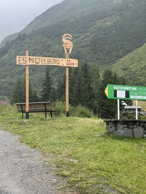 Mittelberg im Pitztal: Start zur Braunschweiger Hütte