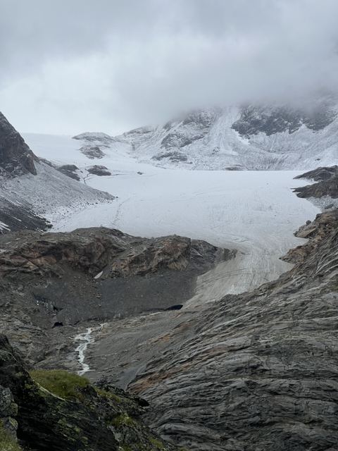 Blick auf den Mittelbergferner