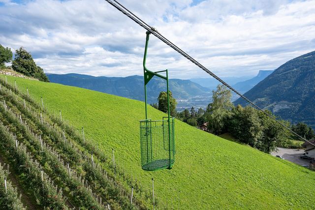 Korblift von Vellau zur Leiteralm