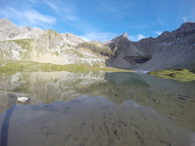 Unterer Seewisee bei der Memminger Hütte