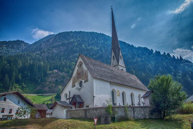 Pfarrkirche in Moos in Passeier