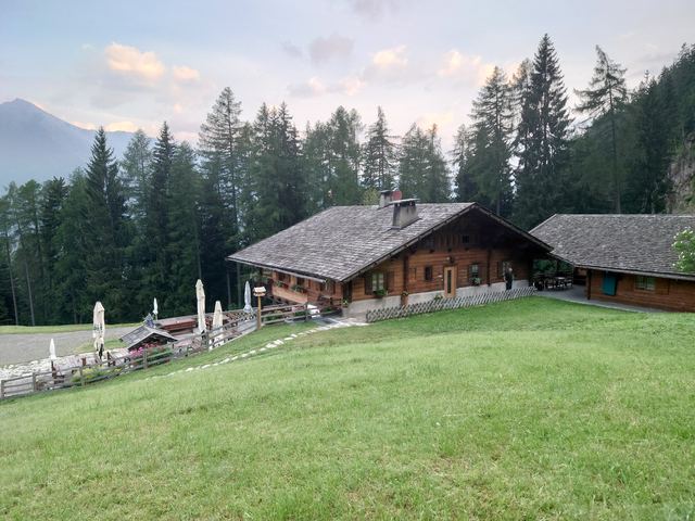 Pfandler Alm am Morgen