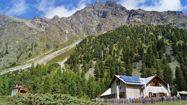 Verpeilhütte unter dem Hochrinnegg